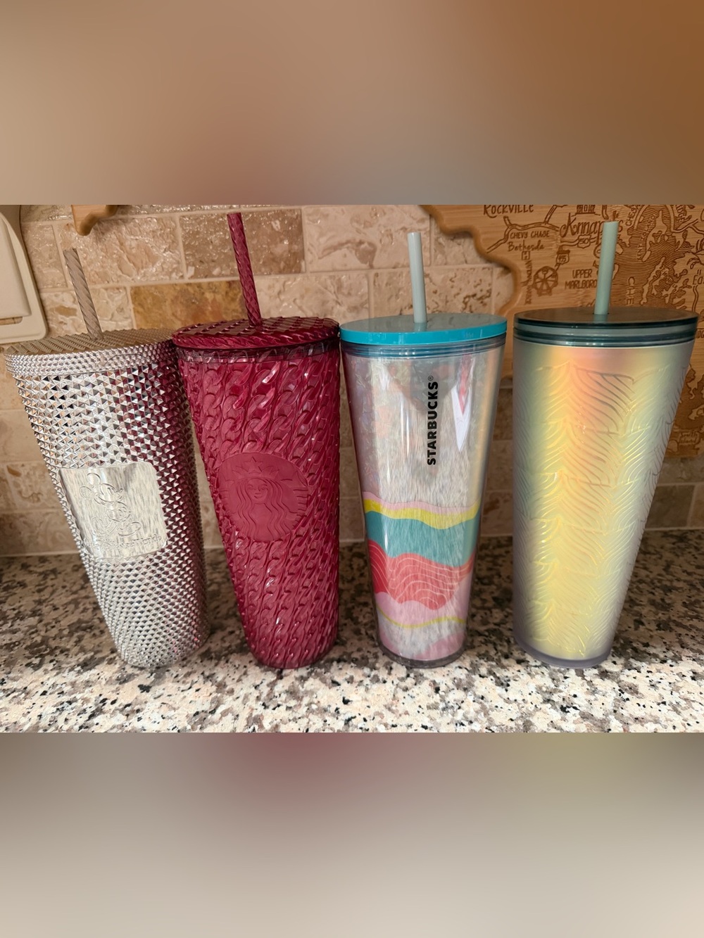 Starbucks Cup Lot of 4 Cups